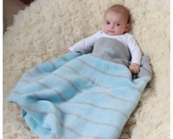 Zaffiro Ecru & Beige Gestreept 75 X 100 Cm Wiegdeken 15090 -Babyproducten Winkel 23479 68e9dc2c002bf90b5102e16c 4