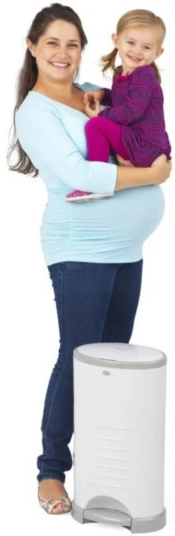 Korbell Pink Nappy Disposal System Luieremmer M250DSP -Babyproducten Winkel 27500 27498 korbell luieremmer sfeerfoto 2