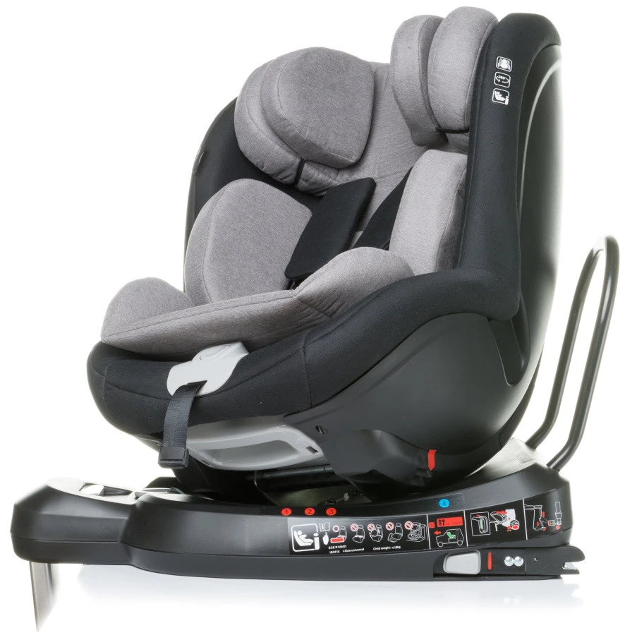 4Baby Nano Grey 360° I-Size Autostoel 0-18 Kg 6889 - Afbeelding 15