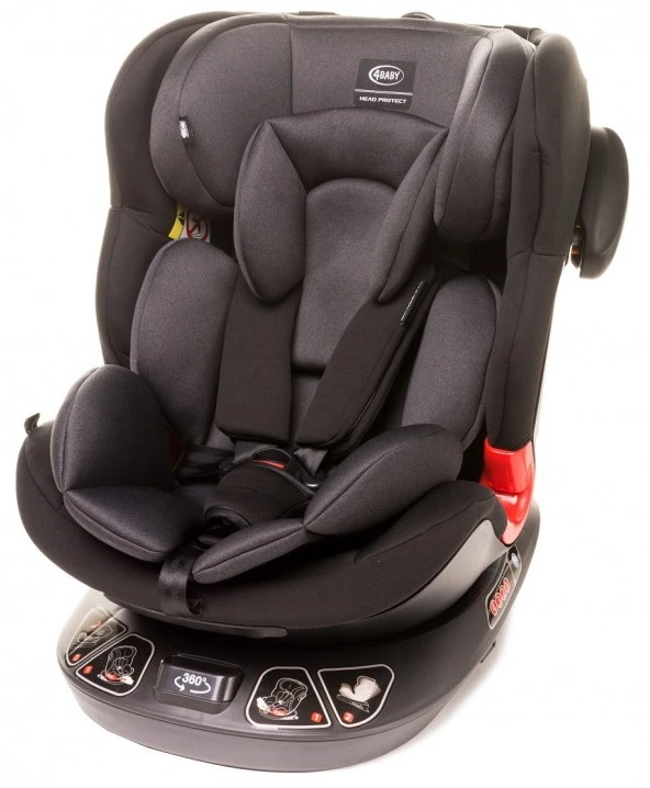 4Baby Space-Fix 2022 Graphite 360º 0-36 Kg Autostoel 2 4Baby Space-Fix 2022 Graphite 360º 0-36 Kg Autostoel - Afbeelding 2