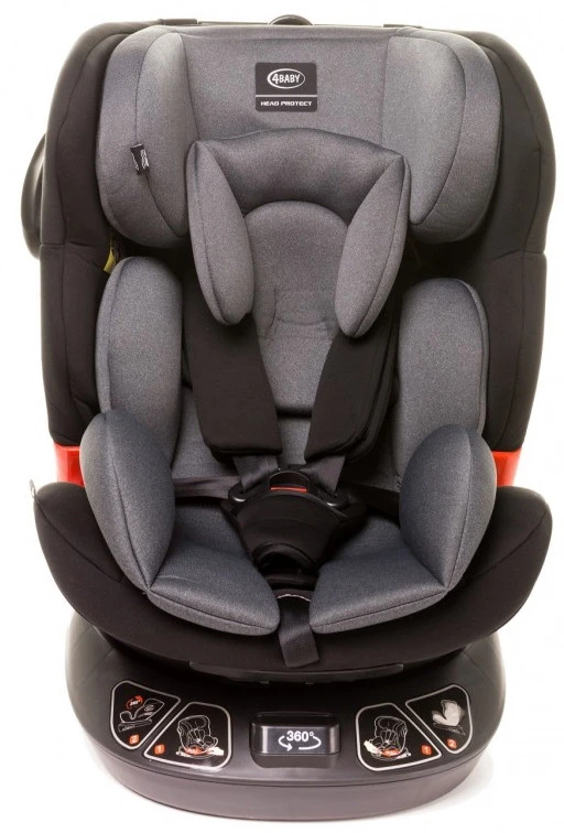 4Baby Space-Fix 2022 Graphite 360º 0-36 Kg Autostoel 3 4Baby Space-Fix 2022 Graphite 360º 0-36 Kg Autostoel - Afbeelding 3