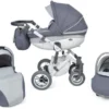 Baby Merc Faster 3 Exclusive Grey Kinderwagen Incl. Autostoel F8
