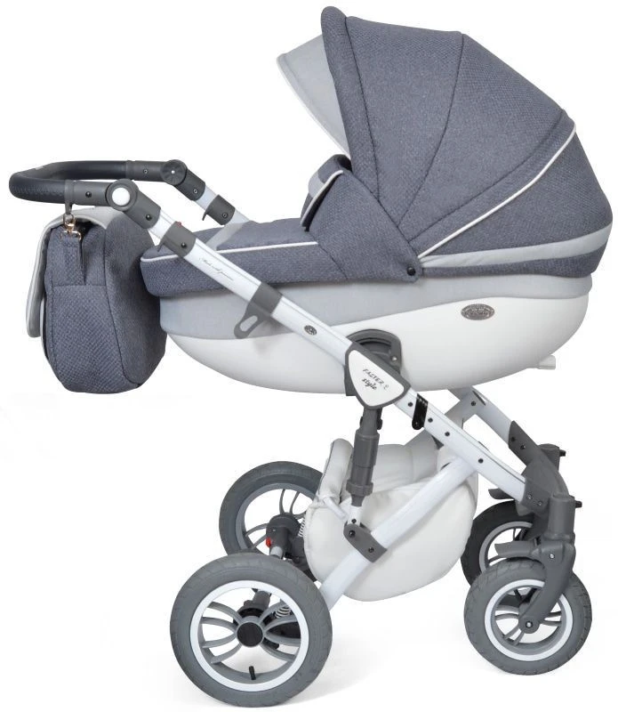Baby Merc Faster 3 Exclusive Grey Kinderwagen Incl. Autostoel F8 3 Baby Merc Faster 3 Exclusive Grey Kinderwagen Incl. Autostoel F8 - Afbeelding 3