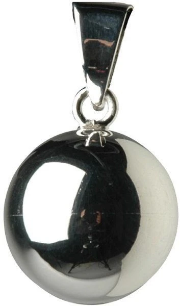 Babylonia Bola Effen Bal Zilver Zwangerschapsketting Met Babybel VZ100 1 Babylonia Bola Effen Bal Zilver Zwangerschapsketting Met Babybel VZ100