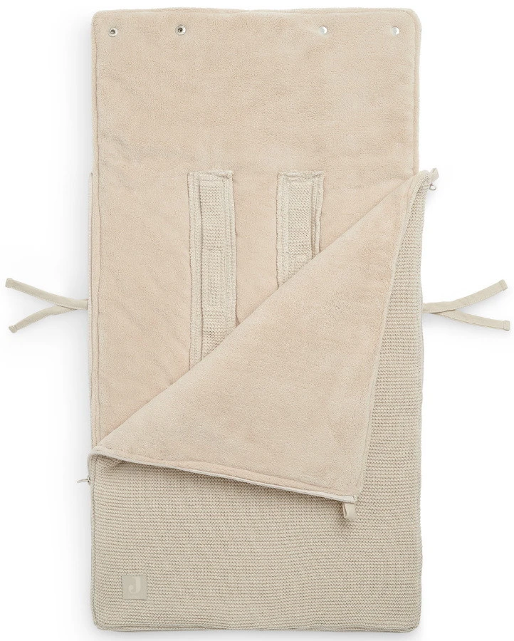 Jollein Basic Knit Nougat 3/5 Punts 0-9 Maanden Autostoel Voetenzak 025-811-65360 3 Jollein Basic Knit Nougat 3/5 Punts 0-9 Maanden Autostoel Voetenzak 025-811-65360 - Afbeelding 3