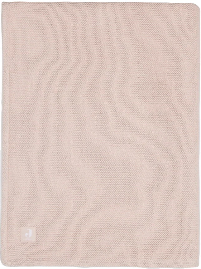 Jollein Basic Knit Pale Pink / Fleece 75 X 100 Cm Wiegdeken 517-511-65310 2 Jollein Basic Knit Pale Pink / Fleece 75 X 100 Cm Wiegdeken 517-511-65310 - Afbeelding 2