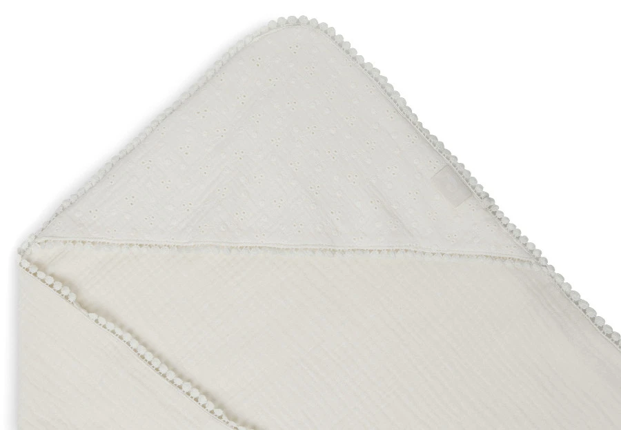 Jollein Embroidery Ivory 75 X 75 Cm Badcape 530-836-66069 4 Jollein Embroidery Ivory 75 X 75 Cm Badcape 530-836-66069 - Afbeelding 4