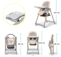 Kinderkraft Lastree Pink Kinderstoel KHLAST00PNK0000 -Babyproducten Winkel Kinderkraft Lastree Wood Kinderstoel KHLAST00BEGW000 13