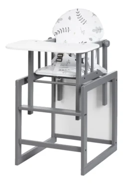 MamaLoes Grijs Lily Kinderstoel