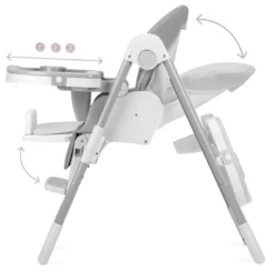 Momi Yumtis Light Grey Kinderstoel KRKA00002 -Babyproducten Winkel Momi Yumtis Light Grey Kinderstoel KRKA00002 4