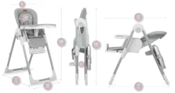 Momi Yumtis Light Grey Kinderstoel KRKA00002 -Babyproducten Winkel Momi Yumtis Light Grey Kinderstoel KRKA00002 8