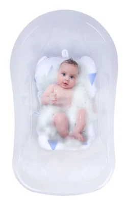 Sevibaby Cozy Triangle Blue Baby Badkussen 69-100 -Babyproducten Winkel Sevibaby Cozy Triangle Blue Baby Badkussen 69 100 3