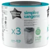 Tommee Tippee Simplee Sangenic Navulcassettes 3-pack 87033504 (eco)