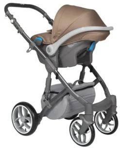 Baby Merc Faster 3 Grey/Brown Kinderwagen Incl. Autostoel FIII 100 -Babyproducten Winkel baby merc faster 3 beige kinderwagen incl. autostoel 4
