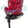 Babygo Fixleg Red Isofix 360° Autostoel 0-25 Kg 2703