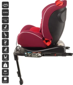 Babygo Fixleg Red Isofix 360° Autostoel 0-25 Kg 2703 -Babyproducten Winkel babygo fixleg red isofix 360 autostoel 0 25 kg 2703.7