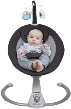 Babygo Homey Set Black/Grey Babyschommel En Kinderstoel 19012 32 Babygo Homey Set Black/Grey Babyschommel En Kinderstoel 19012 -Babyproducten Winkel babygo homey swing babyschommel 1 1 2
