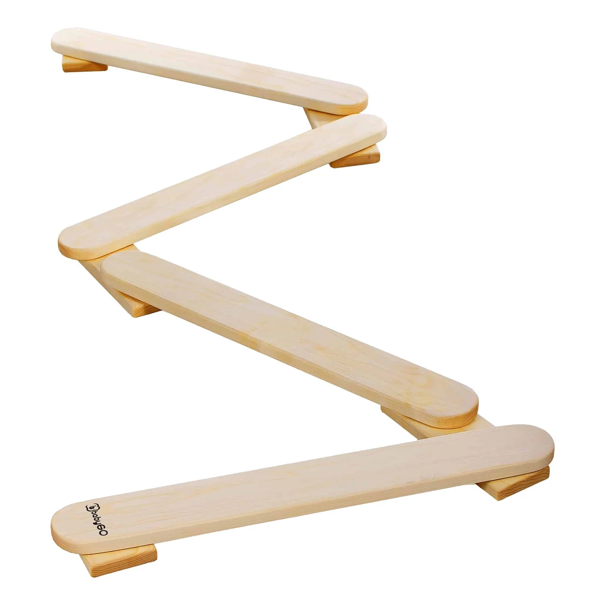 Babygo Nature 4-delige Balansbalk 8602 1 Babygo Nature 4-delige Balansbalk 8602