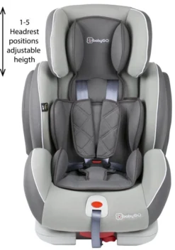 Babygo Sira Grijs Isofix Autostoel 9-36 Kg 3752 -Babyproducten Winkel babygo sira grijs isofix autostoel 12