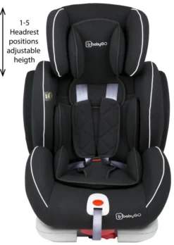 Babygo Sira Zwart Isofix Autostoel 9-36 Kg 3753 -Babyproducten Winkel babygo sira zwart isofix autostoel 12