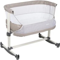 Babygo Vivaldi Beige Wieg Aan Bed 4652 -Babyproducten Winkel babygo vivaldi beige wieg aan bed 4652 5