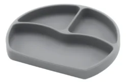 Babyjem Grijs Siliconen Bordje 715