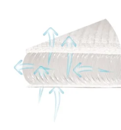 Babymatex AeroLine Paddi'x Grijs 9-18kg Inlegkussen TB0373_45 -Babyproducten Winkel babymatex oxi drukverlagende matrastopper tb0211 324 327 331 3 15