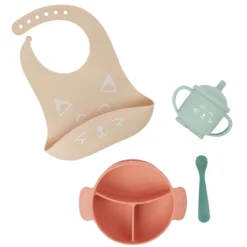 Babymoov Learn'Isy Vos Kinderservies Set Incl. Silicone Slab A005402