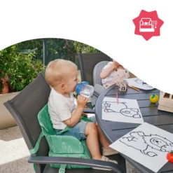 Badabulle Beer 2-in-1 Booster Stoelverhoger En Tas B009409 -Babyproducten Winkel badabulle beer 2 in 1 stoelverhoger en tas b009409 5 1