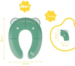 Badabulle Groen Toiletverkleiner B027009 9 Badabulle Groen Toiletverkleiner B027009 -Babyproducten Winkel badabulle groen toiletverkleiner b027009 4 1920x1920