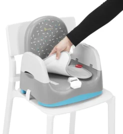 Badabulle Home & Go Grey Booster Stoelverhoger B009011 -Babyproducten Winkel badabulle home go booster grey stoelverhoger b009011 5