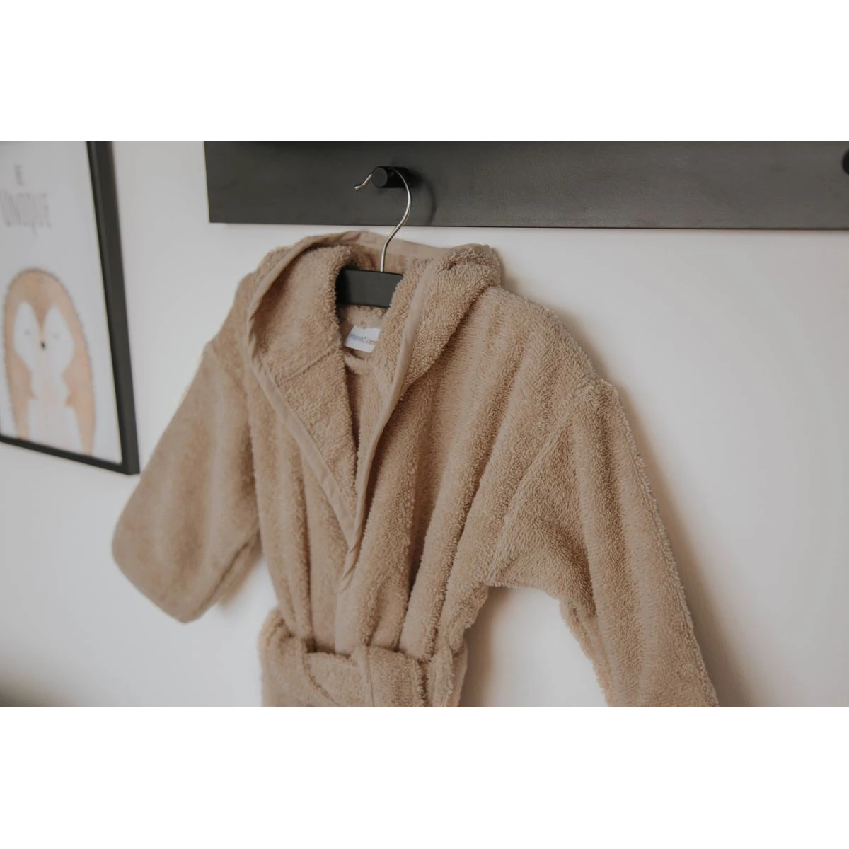 MamaLoes Badstof Groen 1-2jr Badjas ML010308 8 MamaLoes Badstof Groen 1-2jr Badjas ML010308 - Afbeelding 8