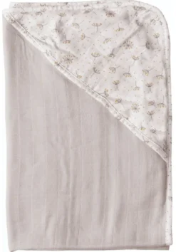 Bébé-jou Bebe-Jou Wish Grey Hydrofiel Badcape 3049062