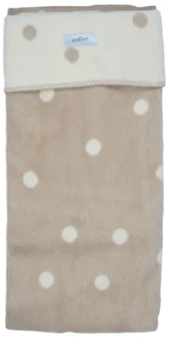 Zaffiro Ecru & Beige Gestipt 100 X 150 Cm Ledikantdeken 15267