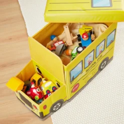 Bieco School Bus Opbergbox 04000506 -Babyproducten Winkel bieco school bus opbergbox 04000506 4
