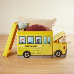 Bieco School Bus Opbergbox 04000506 -Babyproducten Winkel bieco school bus opbergbox 04000506 5