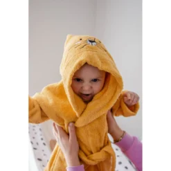 Blush & Blossom Leopard Lenny 0-1jr Badstof Badjas TR-BB4201 -Babyproducten Winkel blush blossom leopard lenny 0 1jr badstof badjas tr bb4201 03