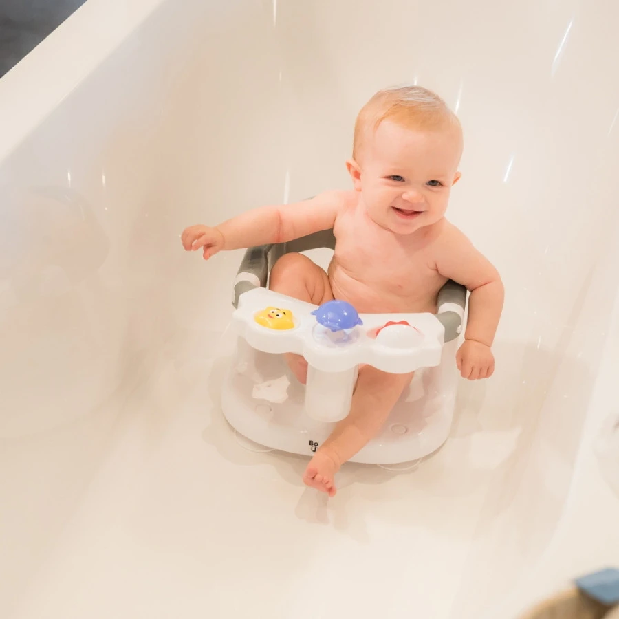 Bo Jungle B-Bath Seat Grijs/Wit Badring B400700 5 Bo Jungle B-Bath Seat Grijs/Wit Badring B400700 - Afbeelding 5