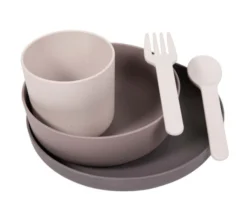 Bo Jungle B-Dinner Grijs 5-delige Biologische Dinerset B551000
