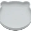 Bo Jungle B-Suction Bear Grijs Bord B500700