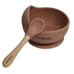 Bo Jungle B-Suction Bowl Terracotta Kommetje Met Lepel B500690 -Babyproducten Winkel bo jungle b suction bowl terracotta kommetje met lepel b500690 3