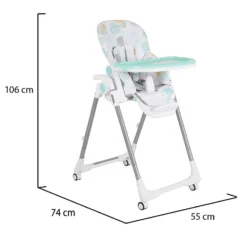 Cangaroo Bueno Blauw Kinderstoel 109980 -Babyproducten Winkel cangaroo bueno blauw kinderstoel 109980 12