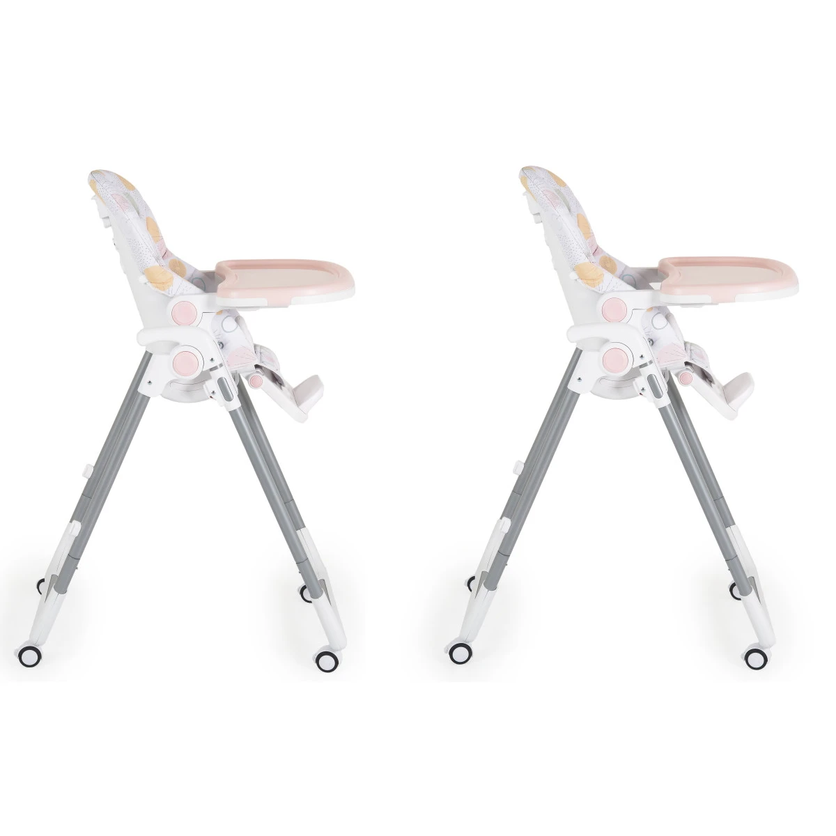 Cangaroo Bueno Roze Kinderstoel 109978 4 Cangaroo Bueno Roze Kinderstoel 109978 - Afbeelding 4