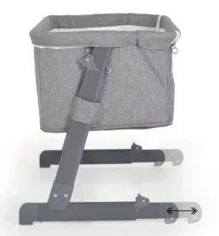 Cangaroo Connect Us Grey Wieg Aan Bed -Babyproducten Winkel cangaroo connect us grey wieg aan bed 9
