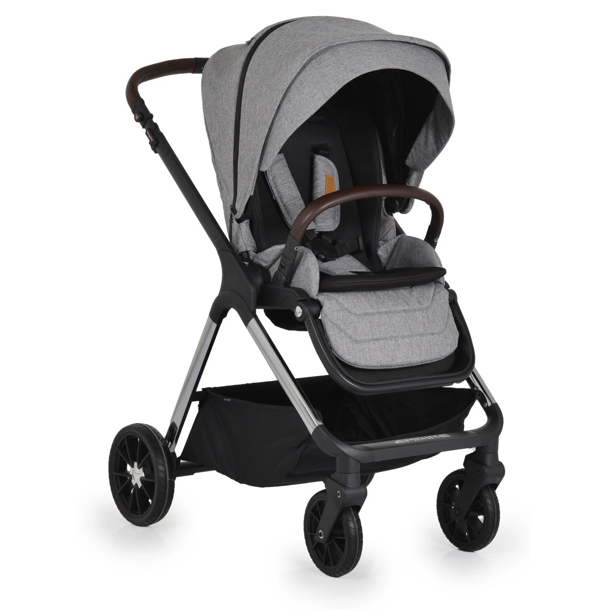 Cangaroo Empire Light Grey 3-in-1 Kinderwagen Incl. Autostoel 9 Cangaroo Empire Light Grey 3-in-1 Kinderwagen Incl. Autostoel - Afbeelding 9