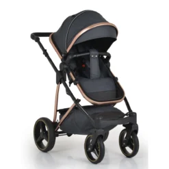 Cangaroo Florence Black 3-in-1 Kinderwagen Incl. Autostoel 109997 -Babyproducten Winkel cangaroo florence black 3 in 1 kinderwagen incl. autostoel 109997 7