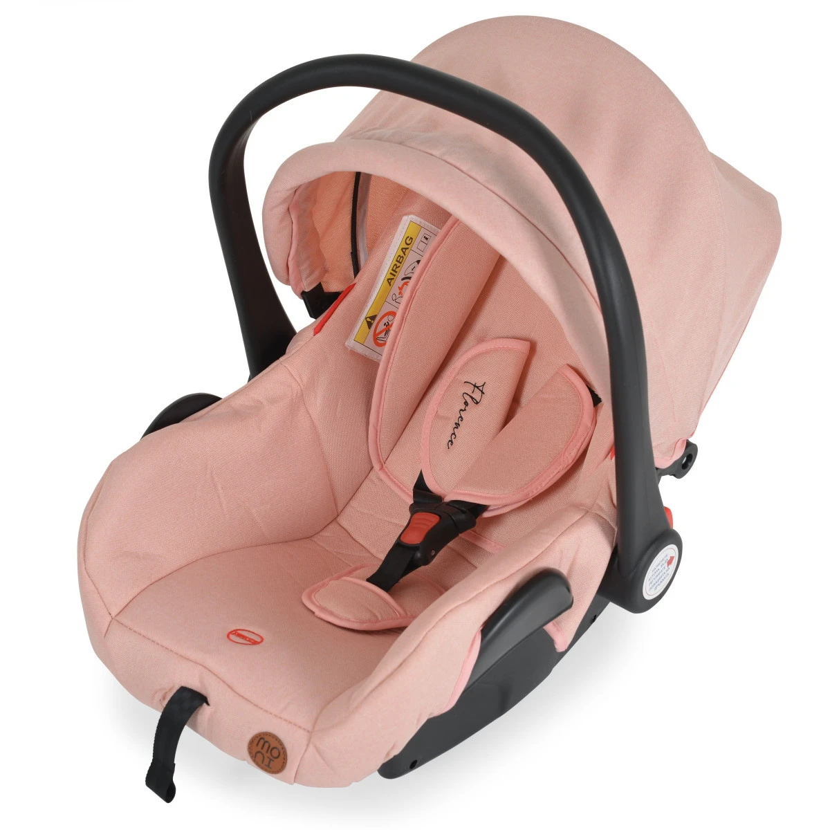 Cangaroo Florence Pink 3-in-1 Kinderwagen Incl. Autostoel 109995 20 Cangaroo Florence Pink 3-in-1 Kinderwagen Incl. Autostoel 109995 - Afbeelding 20