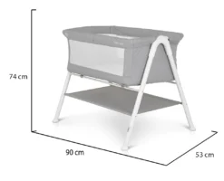 Cangaroo Kalinihta Grey Wieg -Babyproducten Winkel cangaroo kalinihta grey wieg 7