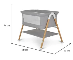 Cangaroo Kalinihta Wooden Grey Wieg -Babyproducten Winkel cangaroo kalinihta wooden grey wieg 7