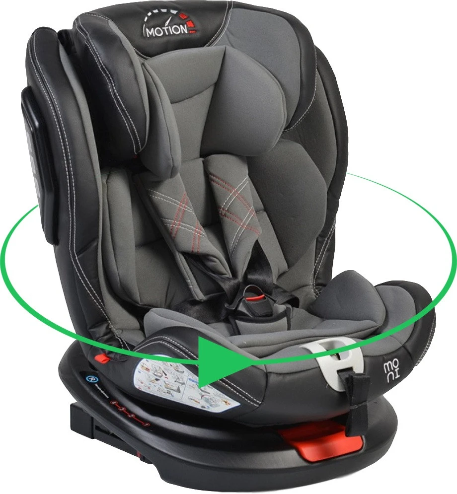 Cangaroo Motion Grey Isofix 360° Autostoel 0-36 Kg 107493 1 Cangaroo Motion Grey Isofix 360° Autostoel 0-36 Kg 107493